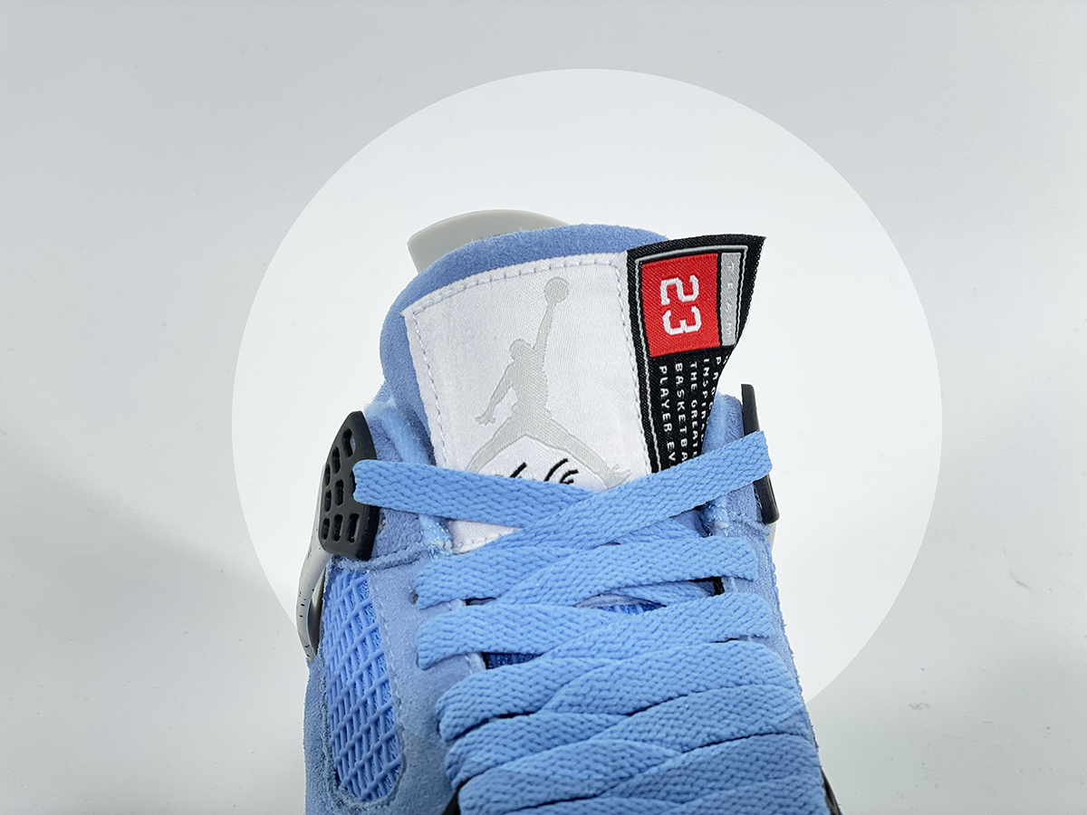 Jordan 4 Retro University Blue - Image 4
