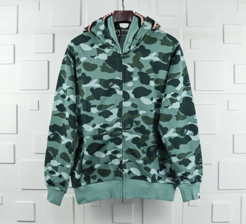 BABE GREEN CAMO HOODIE – GREEN REPLICA
