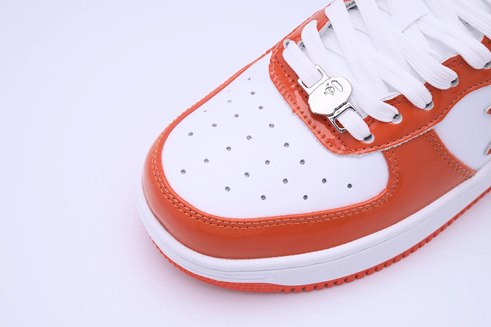 A Bathing Ape Bape Sta Low Orange - Image 4