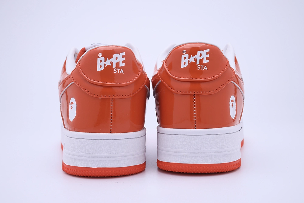 A Bathing Ape Bape Sta Low Orange - Image 3