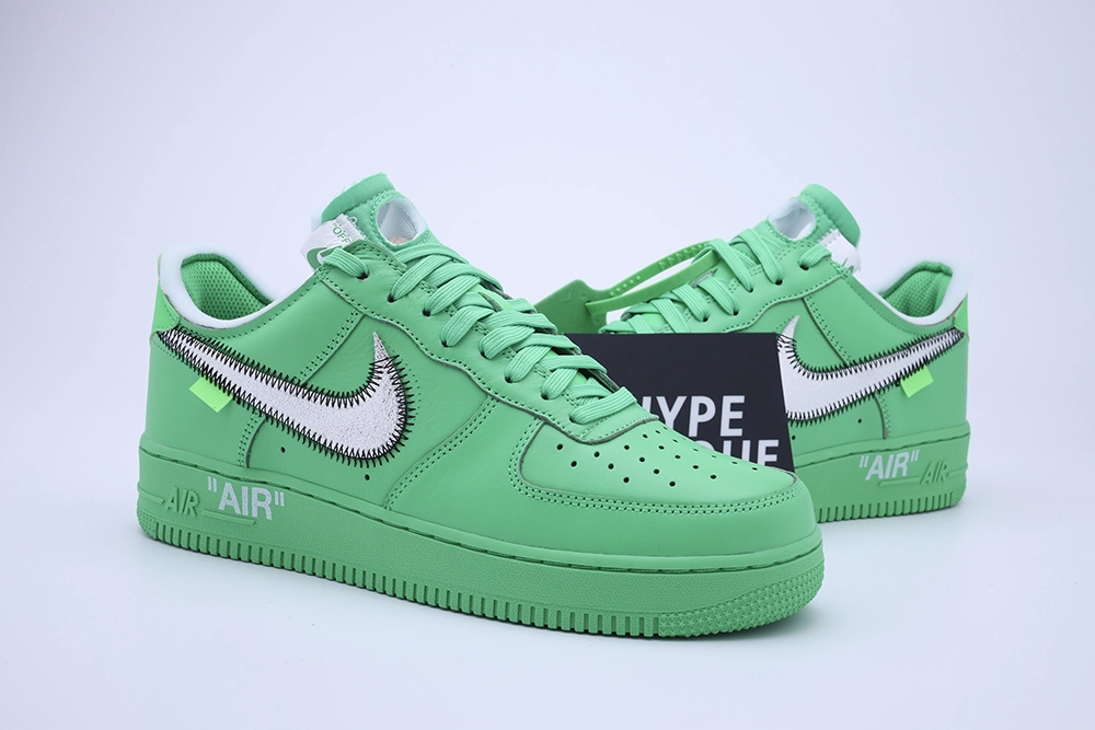 Air Force 1 Low Off-White Light Green Spark Quality Replica - Image 2