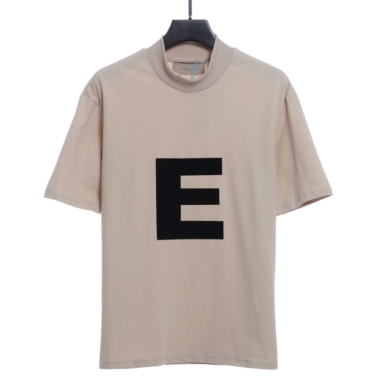 E-Line Flocking T-Shirt(Khaki /Green/Beige/Black)