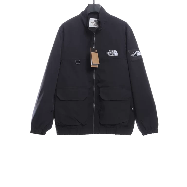 Over Pocket Panel Logo Jacket