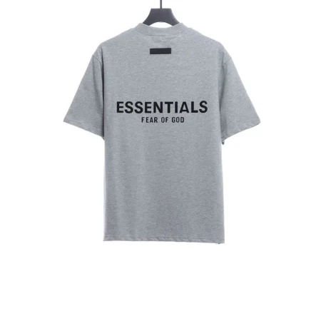 Flocked Logo Print T-Shirt