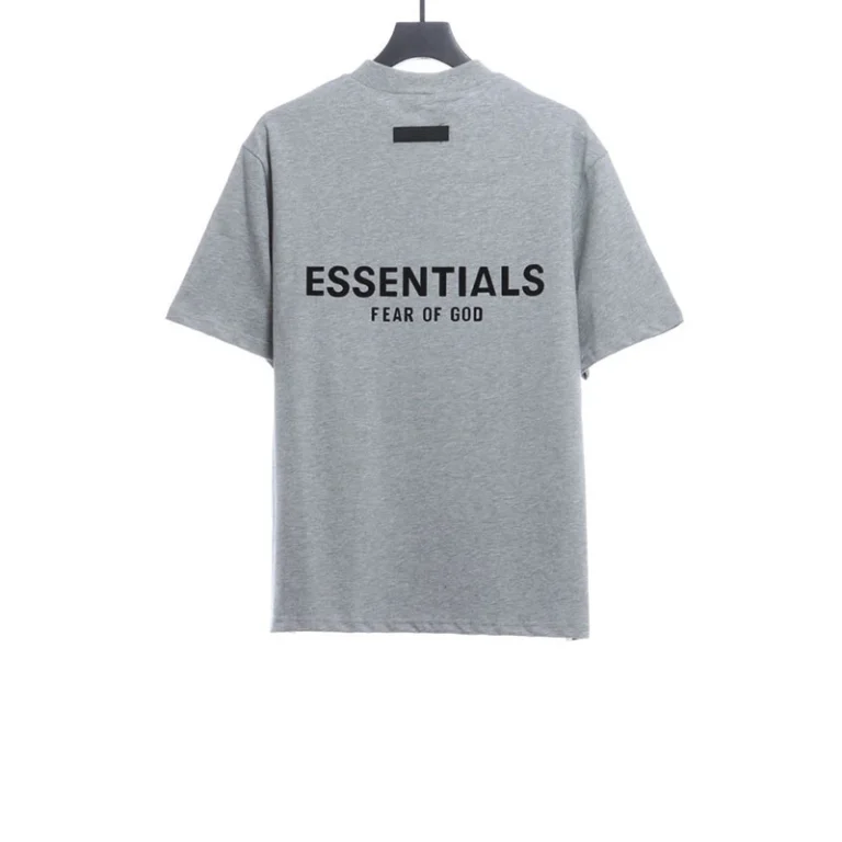 Flocked Logo Print T-Shirt