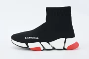 Balenciaga Wmns Speed 2.0 Sneaker 'Black Red'