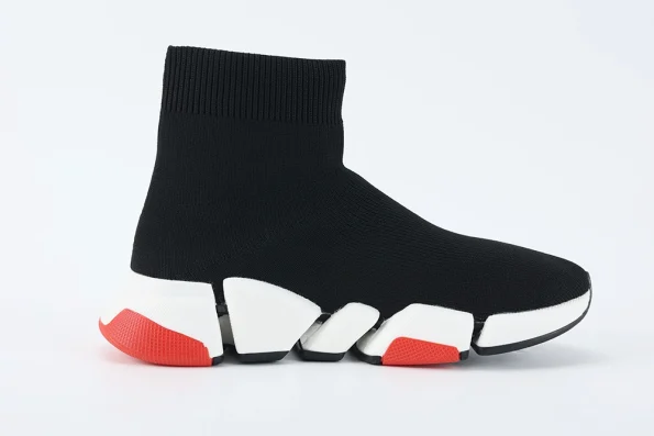 Balenciaga Wmns Speed 2.0 Sneaker 'Black Red'