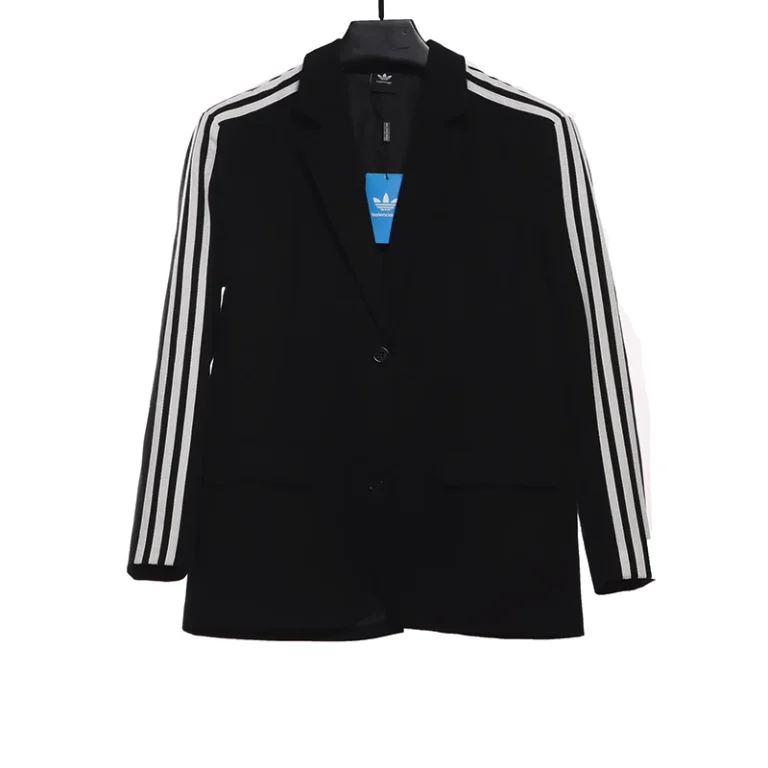 Co-branded Solid Color Lapel Single-Row Blazer Replica