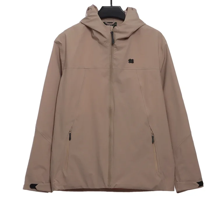 Small Label Hooded Jacket