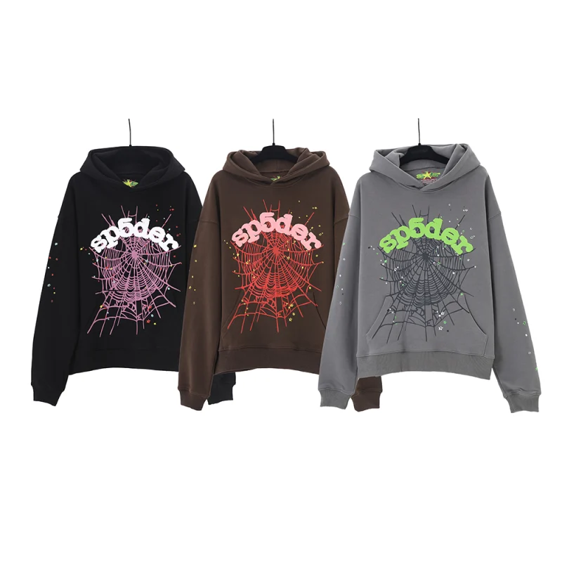 Sp5der Wait Web Hoodie Reps