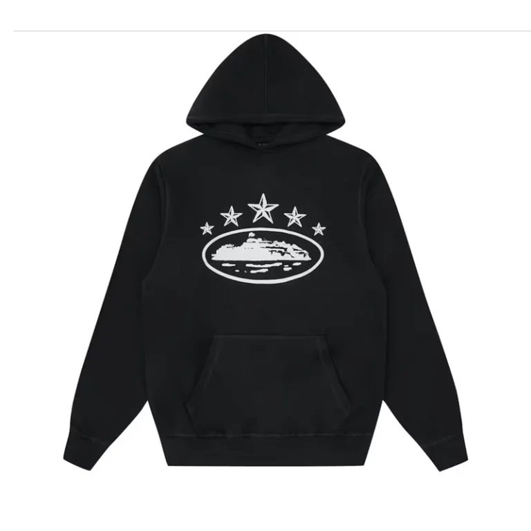 Corteiz 5 Starz Alcatraz Bottoms Black