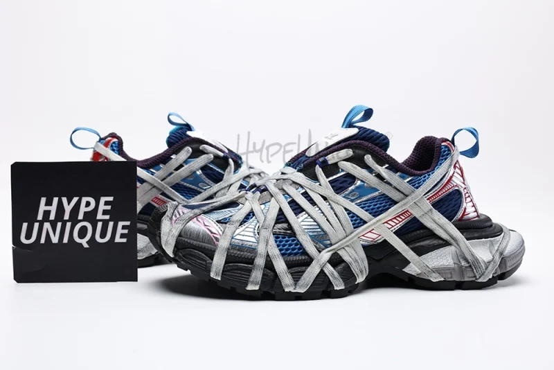 3XL lace-up Sneakers Blue
