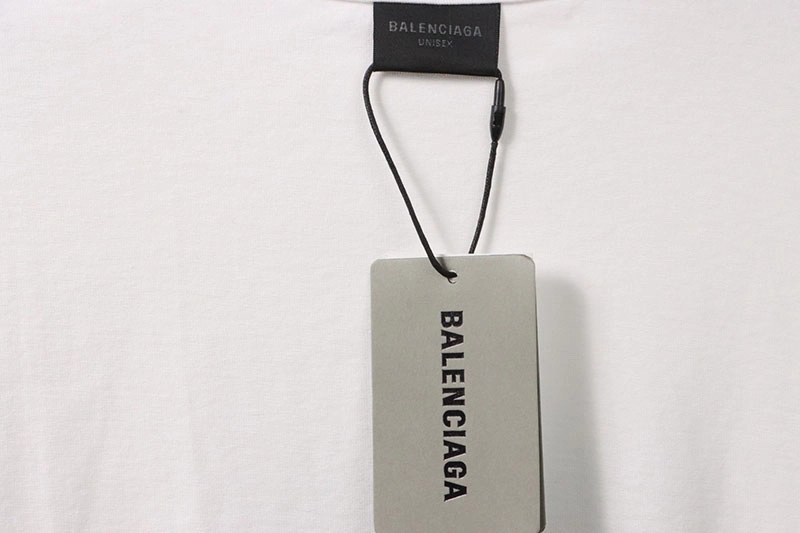 Balenciaga Colorful Bag Logo Print T-Shirt