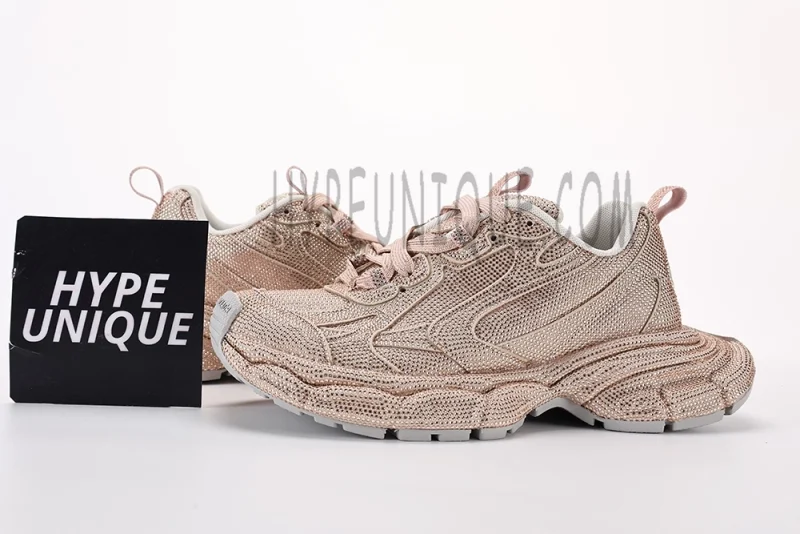 Wmns 3XL Sneaker 'Rhinestones - Rose Gold‘