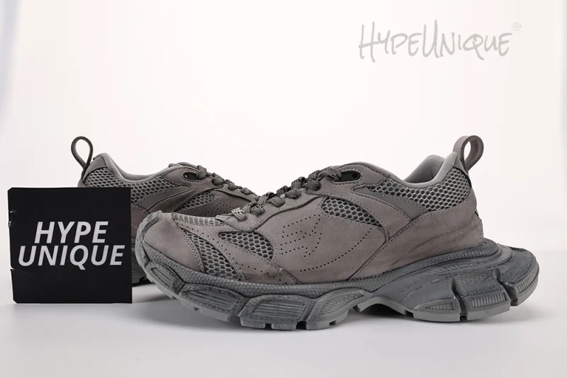 3XL Sneakers Gray Suede