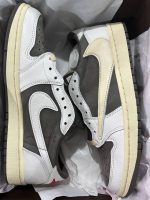 Travis Scott Air Jordan 1 Low "White Brown"  Sale Version