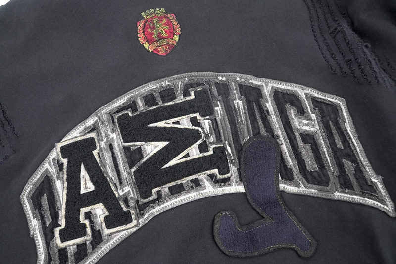 Balenciaga Patchwork Logo Hoodie