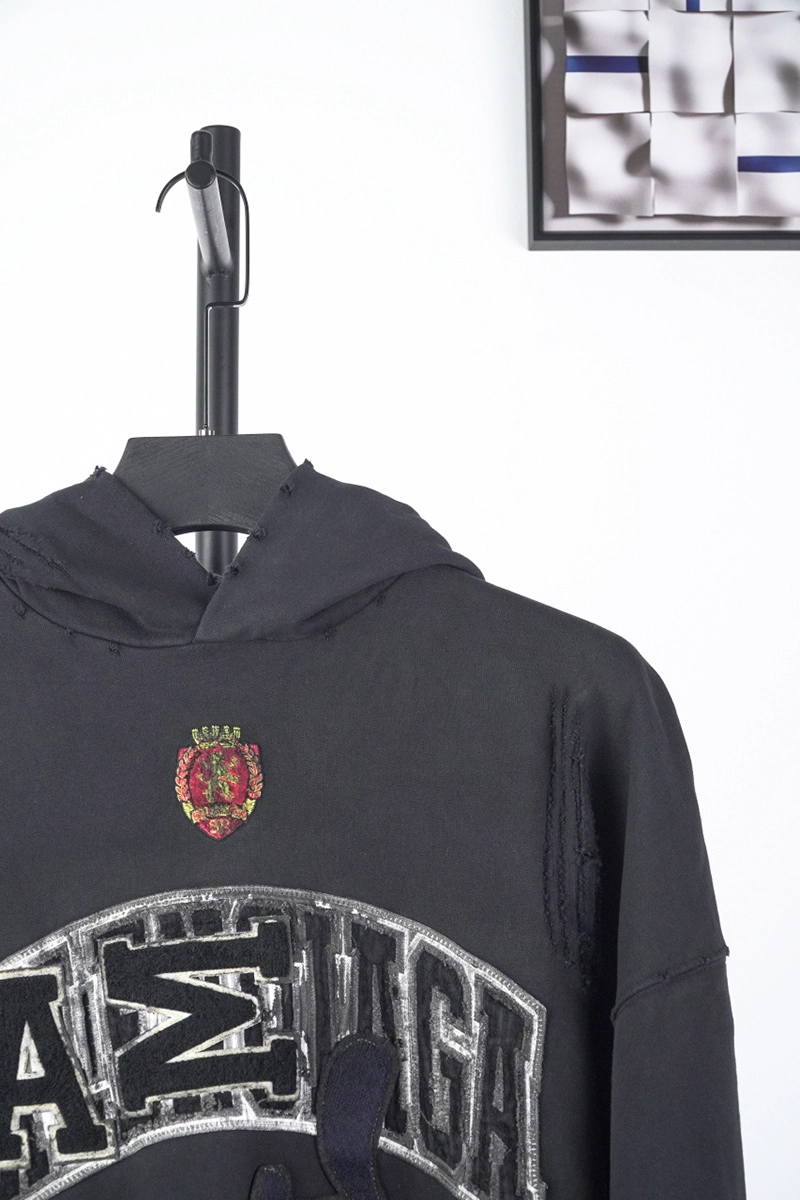 Balenciaga Patchwork Logo Hoodie