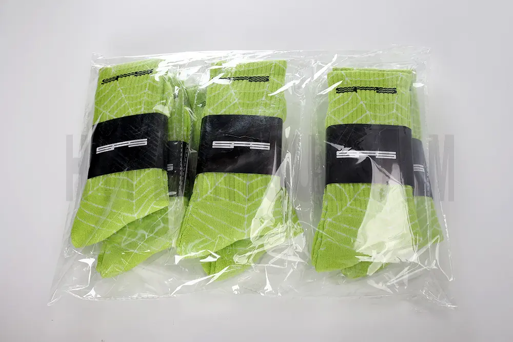 Sp5der All Over Print Socks 'Green' Replica - Image 2