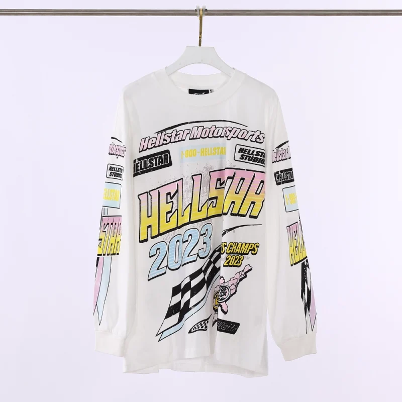 Hellstar Motorsport Design "86" Classic Long Sleeve Tee