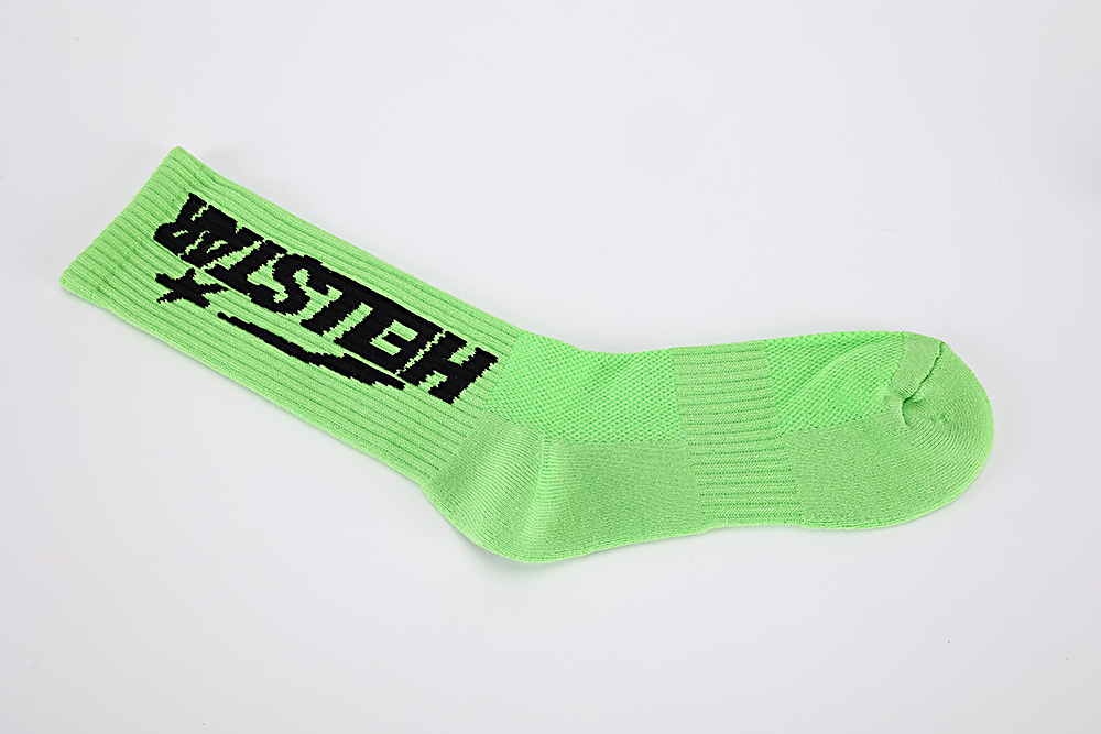 Hellstar Logo Socks Green - Image 4