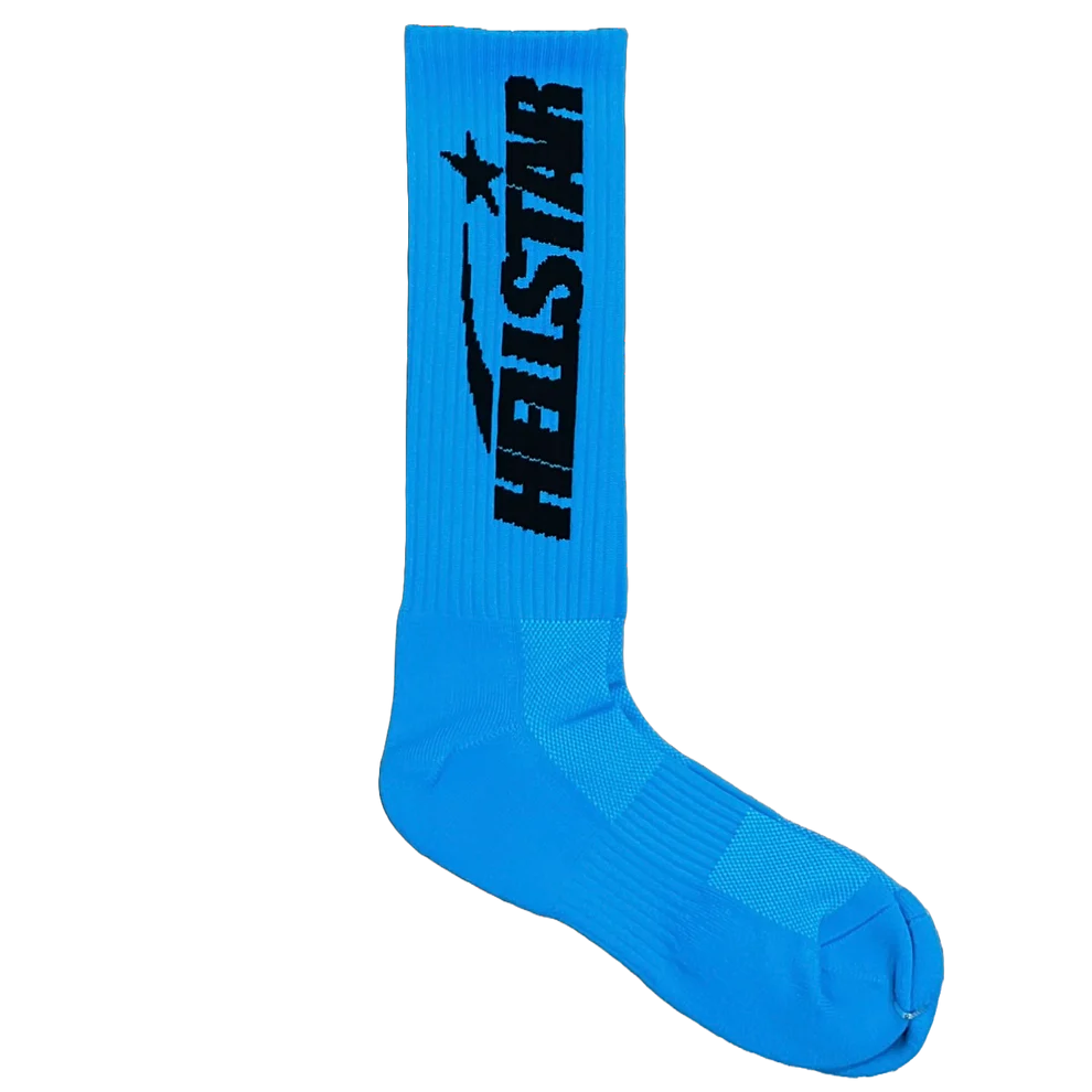 Hellstar Logo Socks Blue