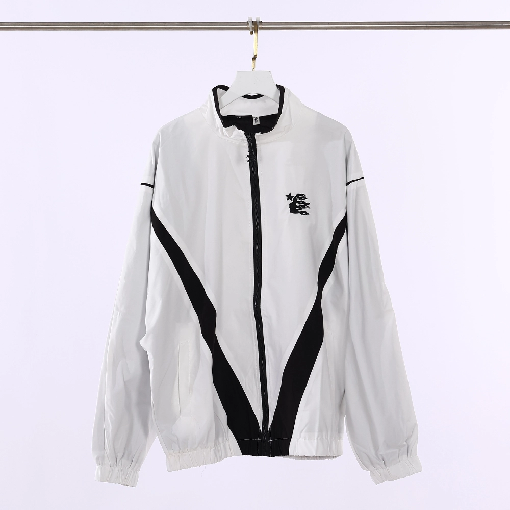 the font side of white jacket