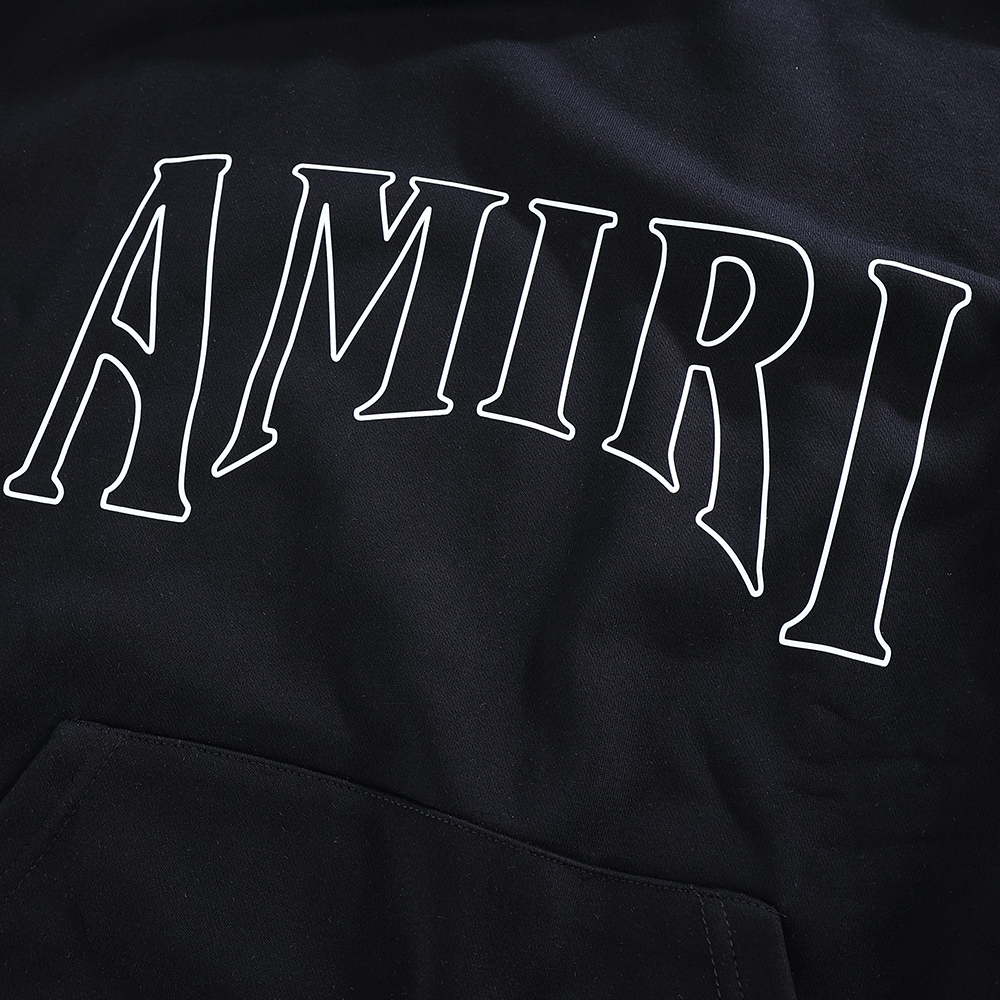 Amiri - Logo Cotton Hoodie - Image 10