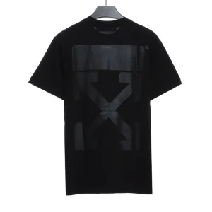 Overlapping Arrows Graphic Print T-shirt