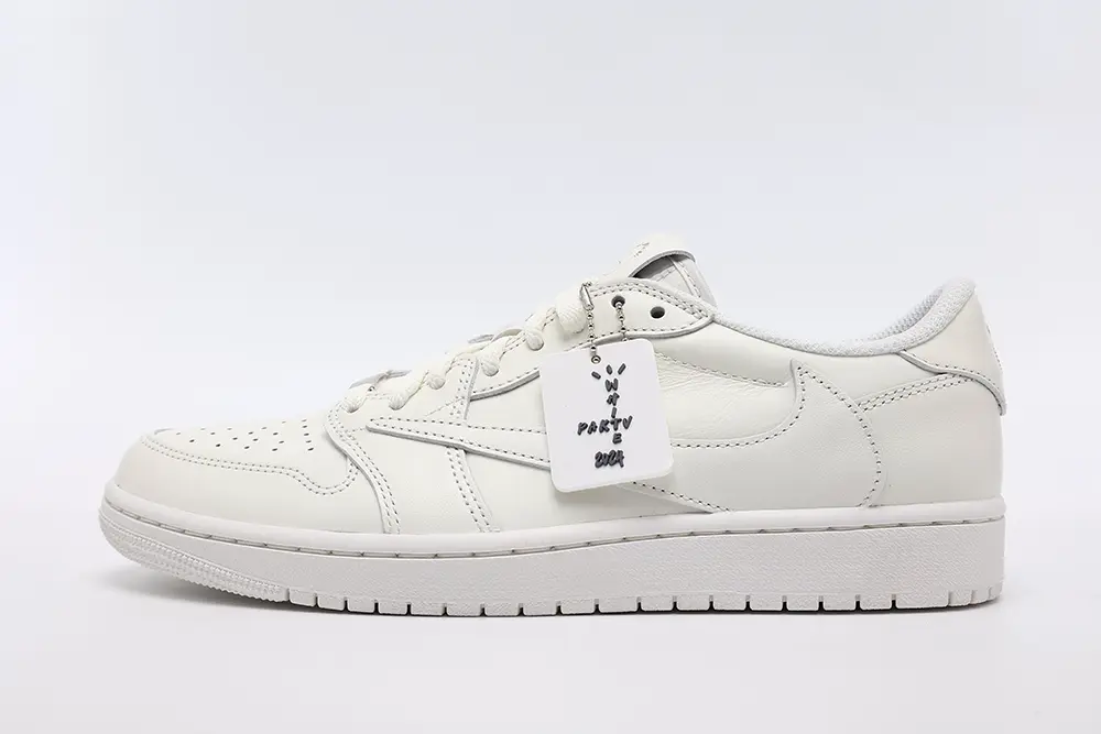the wsh tag with Travis Scott Jordan 1 Triple White