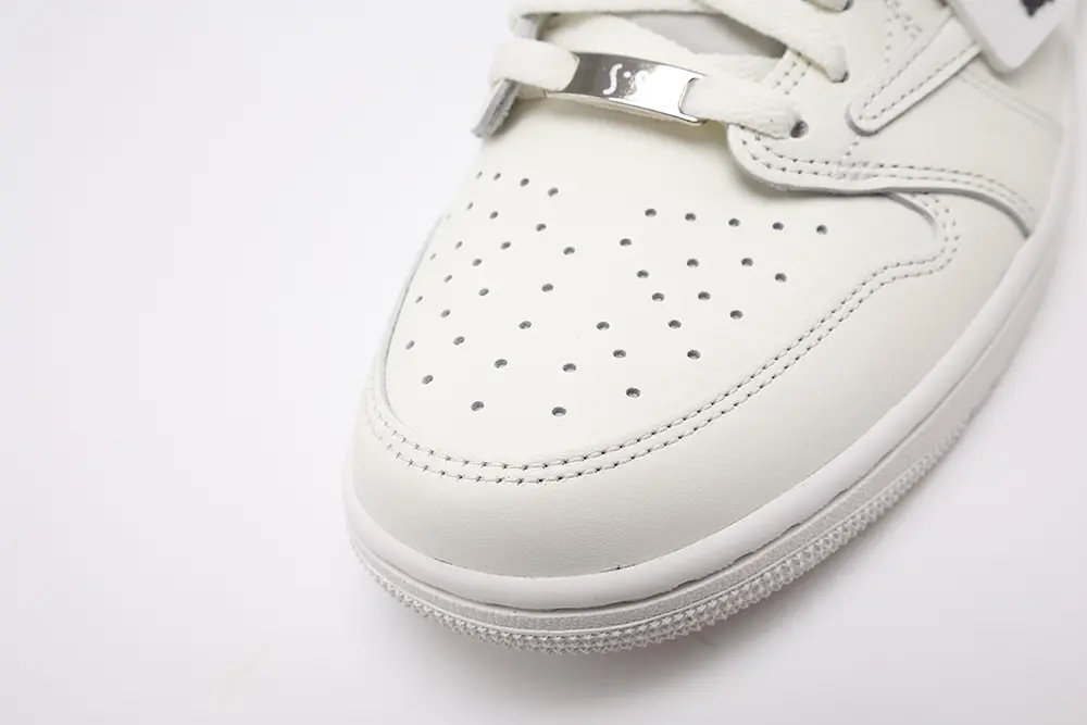 Travis Scott Jordan 1 Triple White - Image 7
