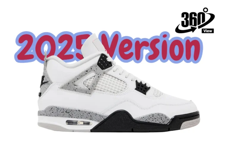 Jordan 4 Retro White Cement 2025