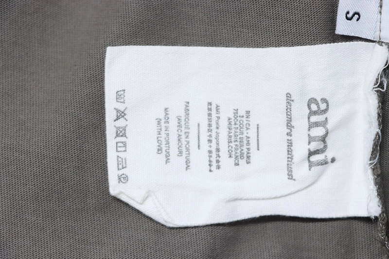 AMI 25SS Embroidered Heart T-Shirt