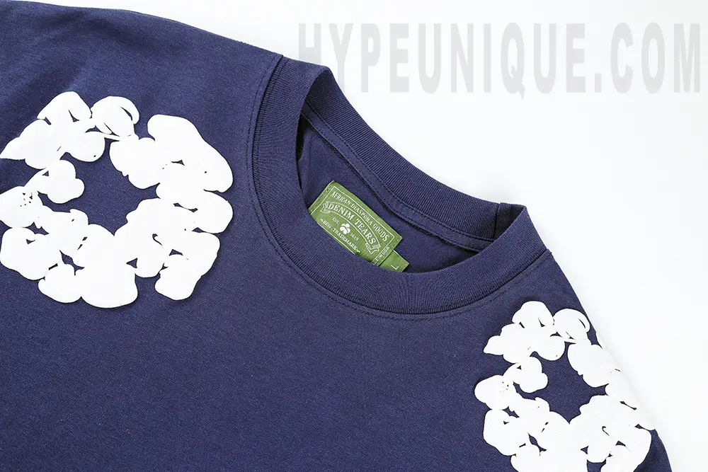 Denim Tears Cotton Wreath-Print T-Shirts - Image 14