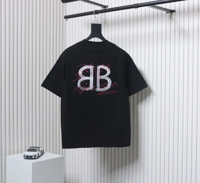 Double B Hand-Painted Washed Hole T-Shirt