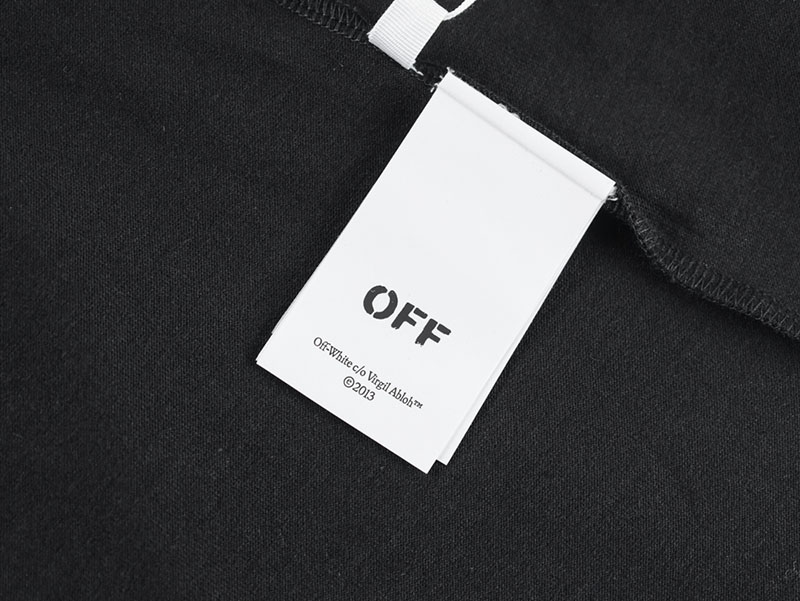 Off-White Chest Letter Print T-Shirt