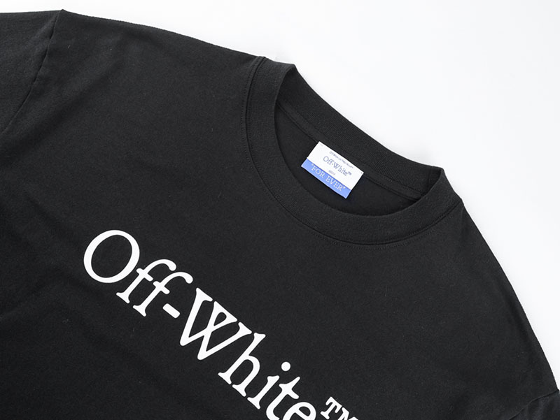 Off-White Chest Letter Print T-Shirt