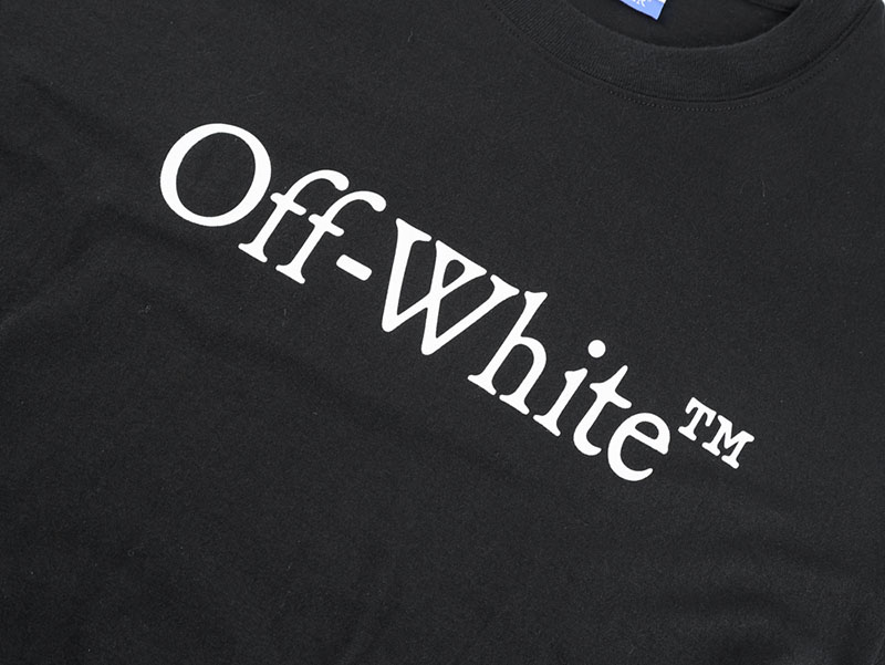 Off-White Chest Letter Print T-Shirt