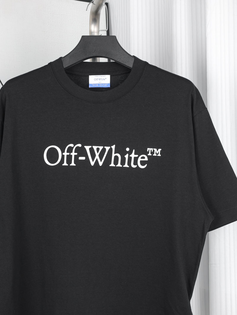 Off-White Chest Letter Print T-Shirt