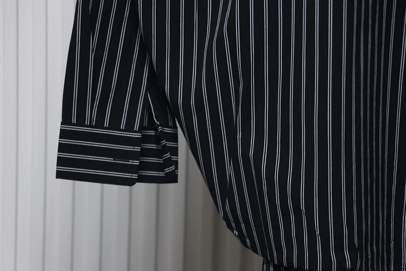 Paris Red Letter Striped Shirt