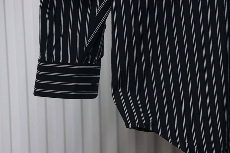 Paris Red Letter Striped Shirt