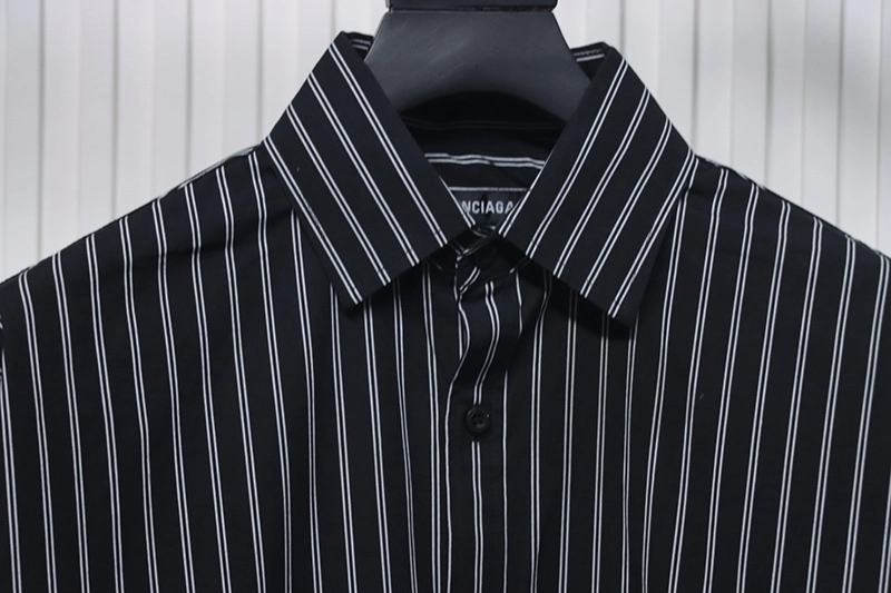 Paris Red Letter Striped Shirt