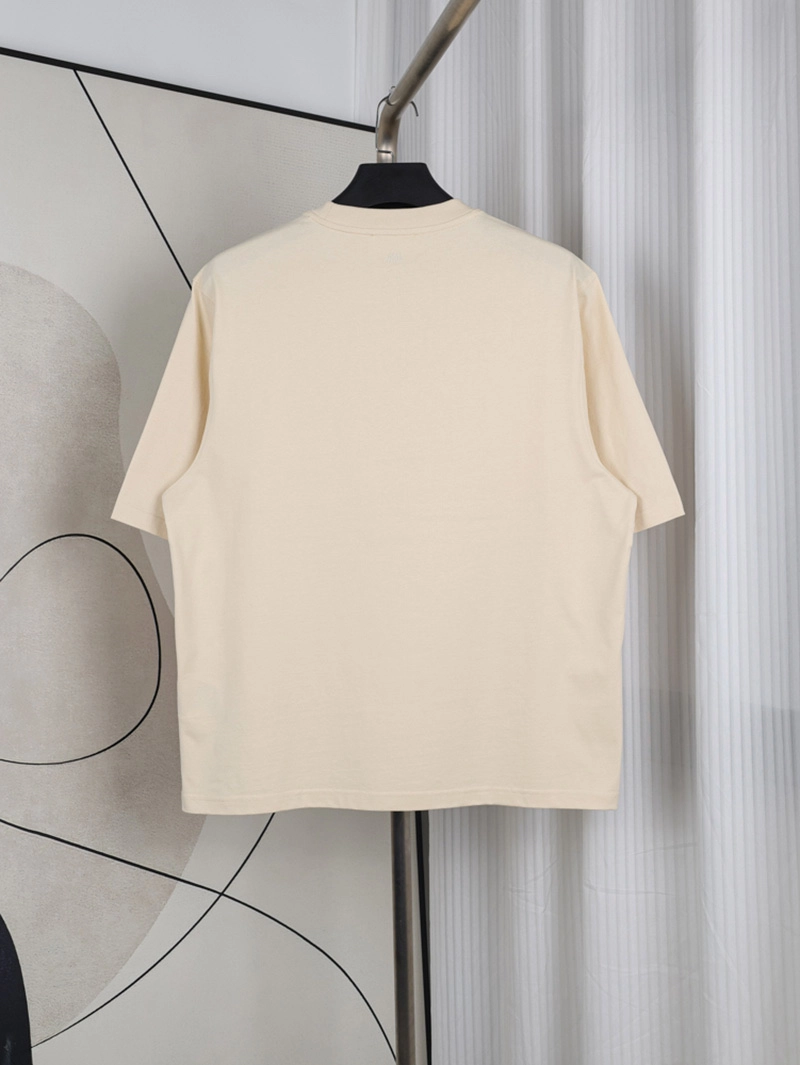 AMI Embroidered Heart T-Shirt