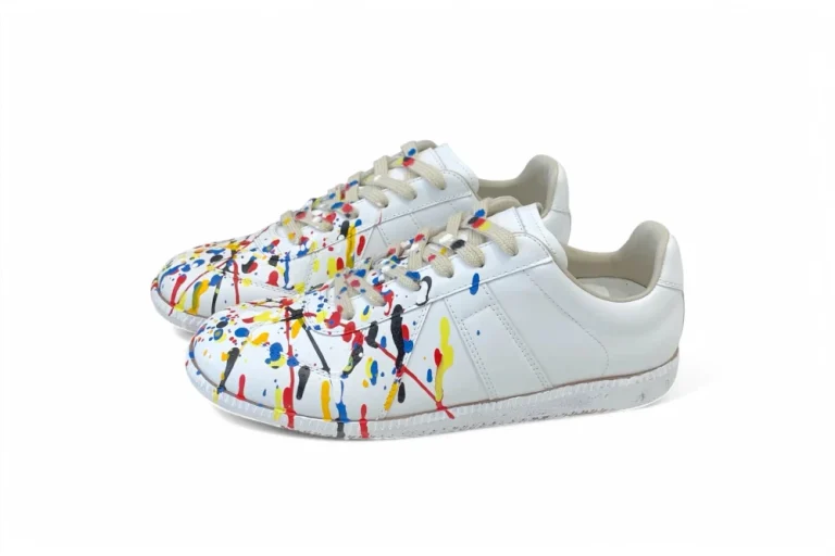 MM Mm6 German Training Graffiti Ink Splash White