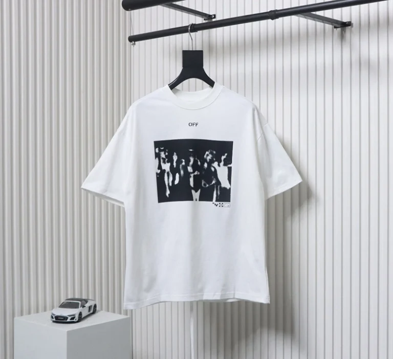 Off-White Band Portrait Printed T-Shirt