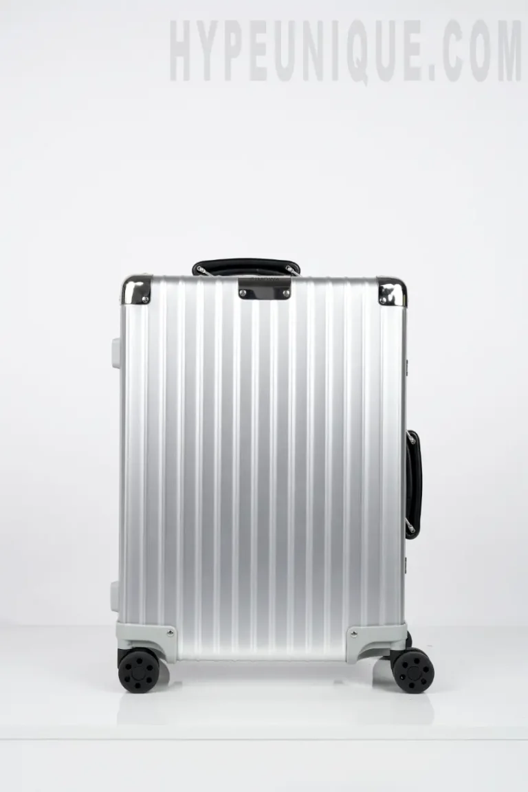 Silver Rolling Suitcase