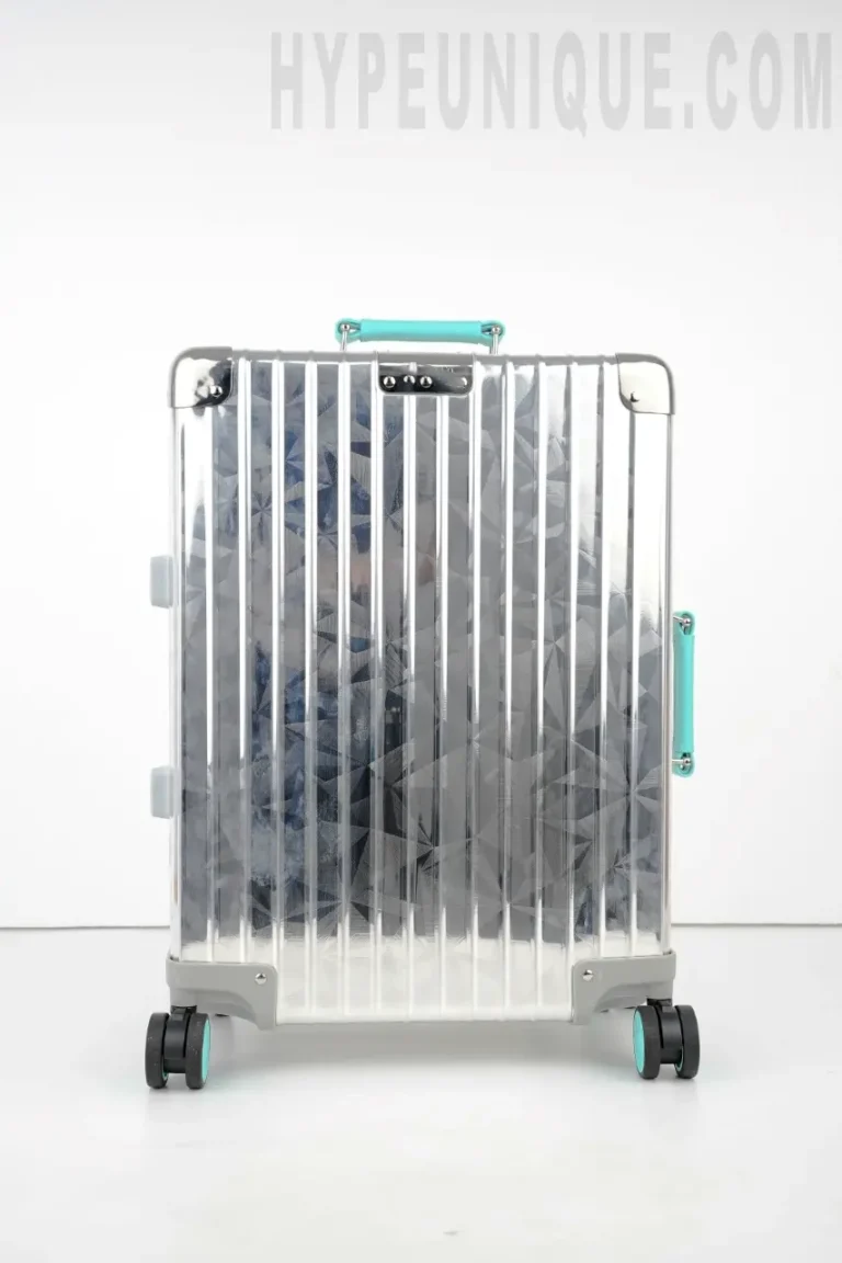 Silver Rolling Suitcase
