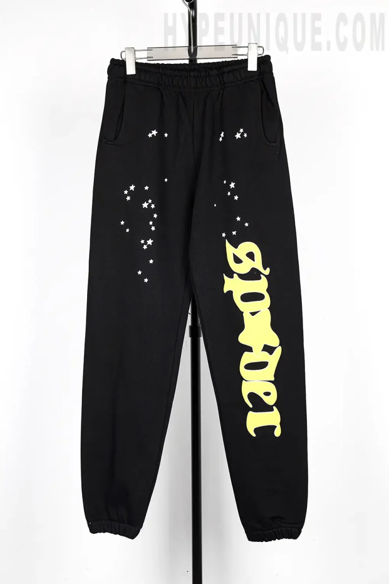 Sp5der Jeffery Sweatpant 'Black'