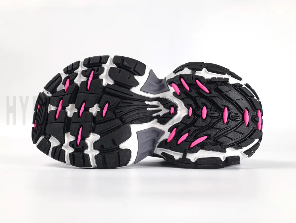 the black outsole