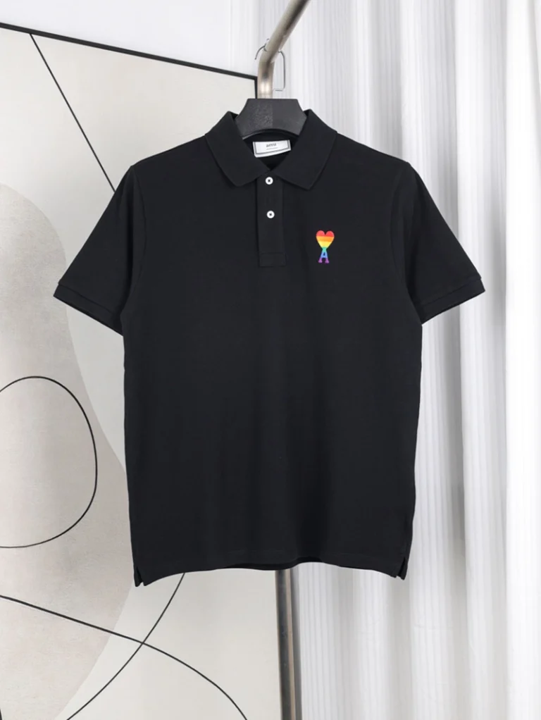 AMI Rainbow Logo Polo